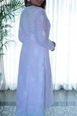 Sana Baby Pink Linen Slub Cotton