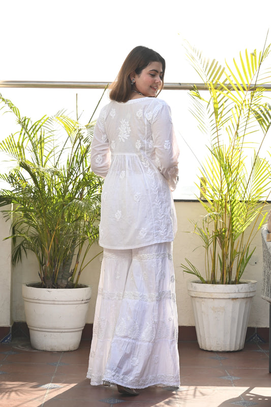 Sama Mul Cotton Short Top