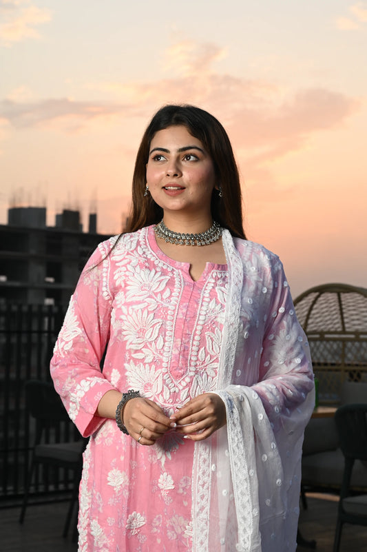 Aiza Mul Cotton Printed Kurti