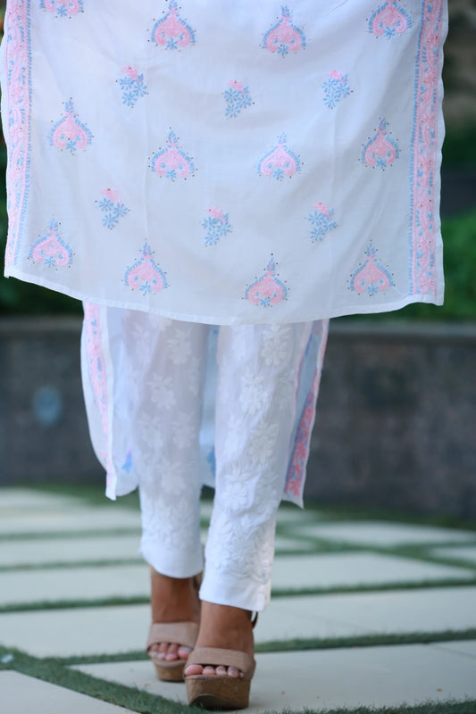 White Cotton Pant