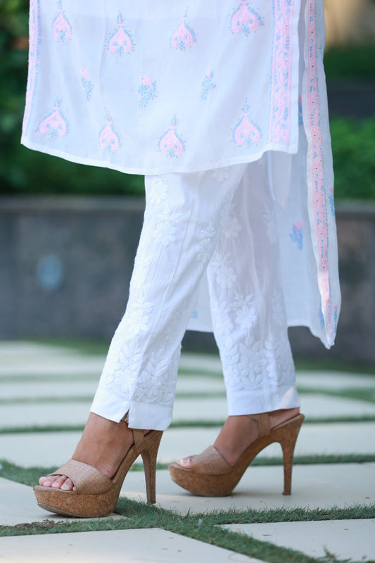 White Cotton Pant