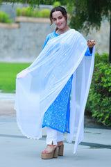 Plain Chiffon Dupatta