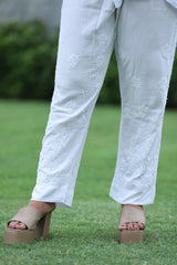 Cotton Pants With Pockets B4