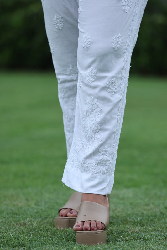 Cotton Pants With Pockets B4
