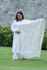 Dyeable Chanderi Dupatta