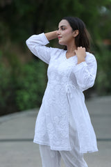 Dobby Cotton Short Angrakha Top
