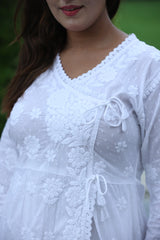 Dobby Cotton Short Angrakha Top