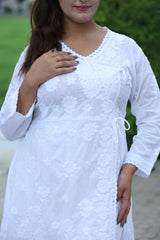 Dobby Cotton Short Angrakha Top